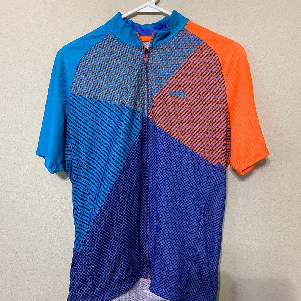 DHB Blue/Orange Jersey. (UK size XL. Fits like a US Medium)